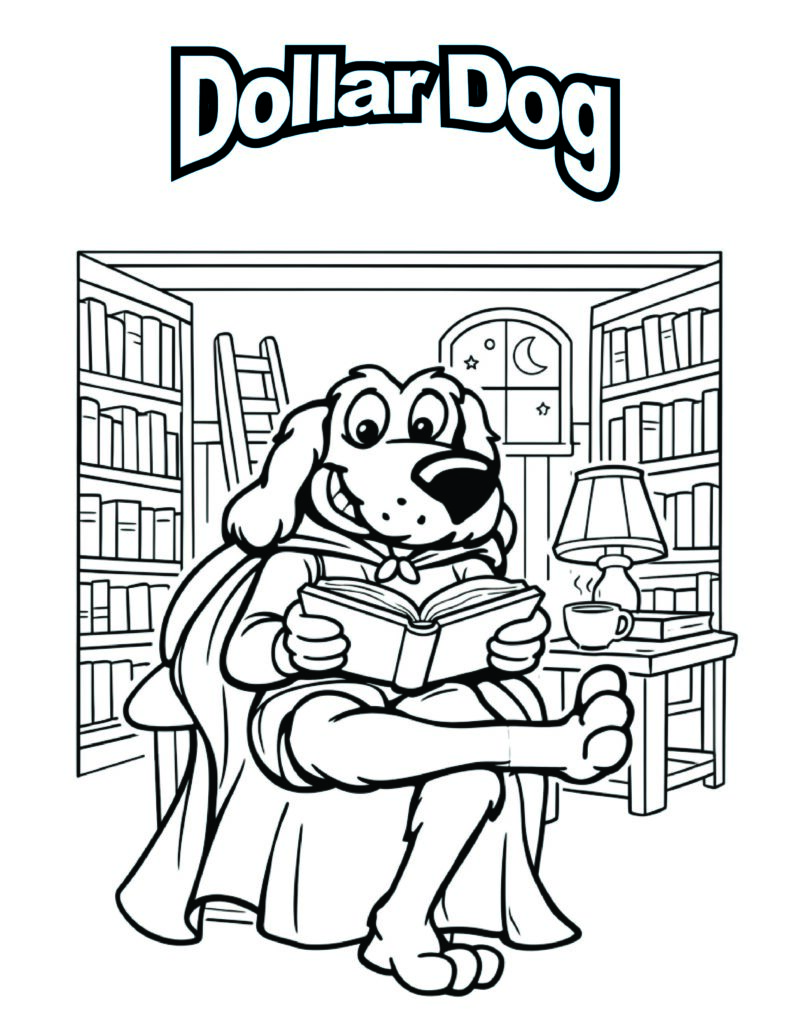 Dollar Dog Library Activity