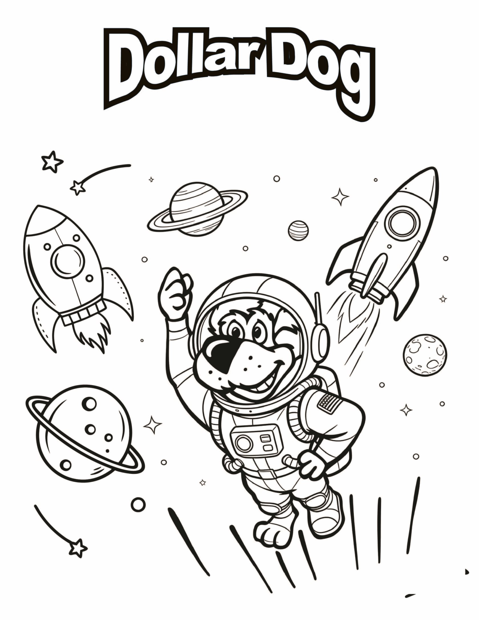 Dollar Dog Space Activity