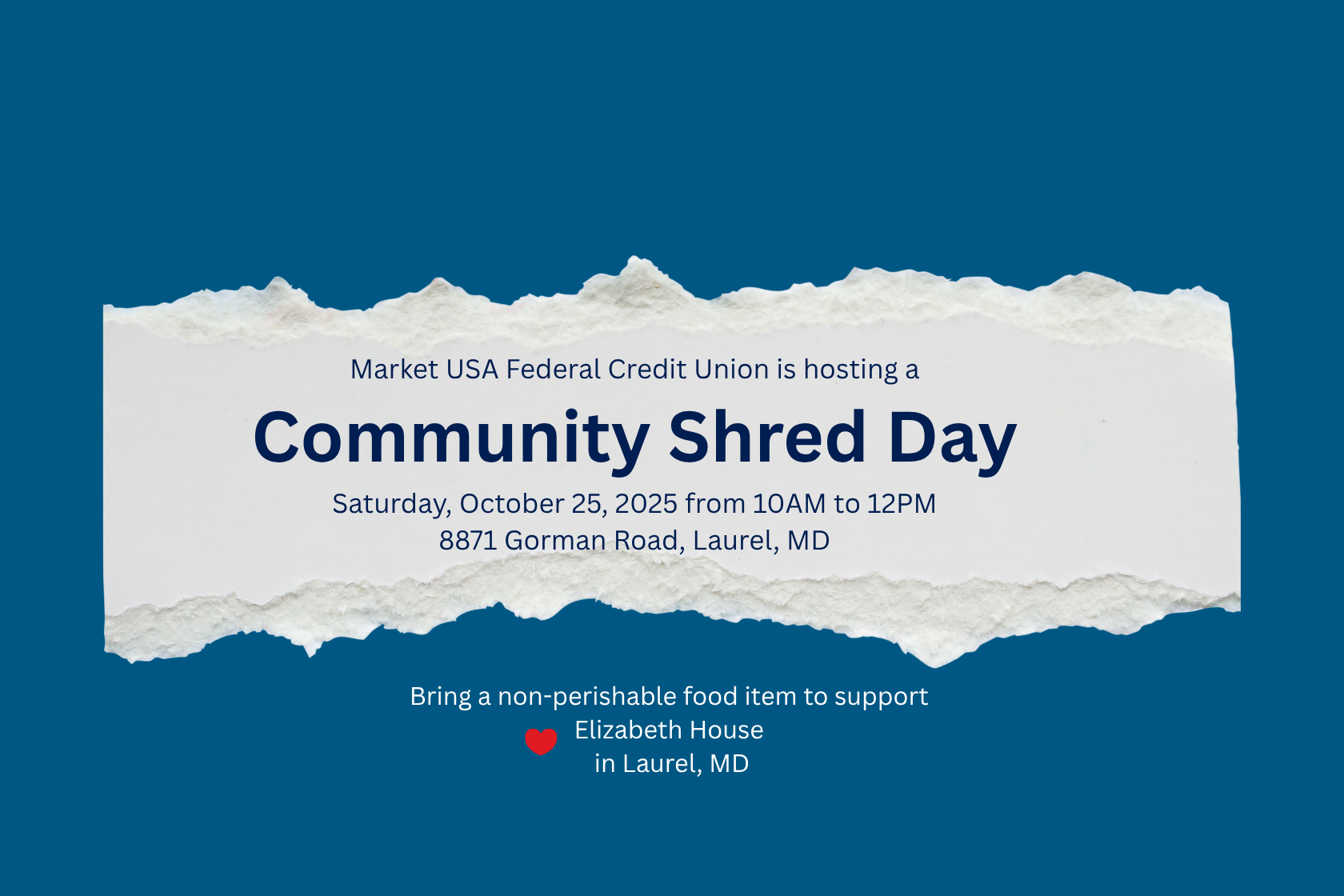 Community Shred Day 